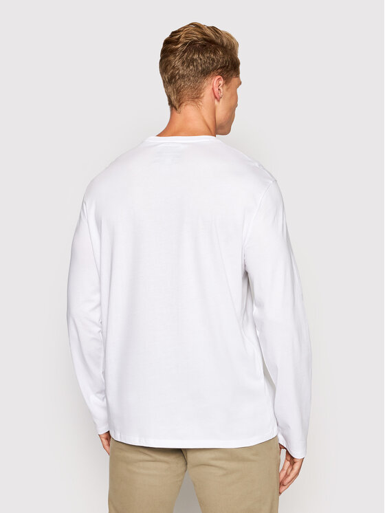 Armani Exchange Armani Exchange S dlouhým rukávem 8NZTPL ZJH4Z 1100 Bílá Regular Fit