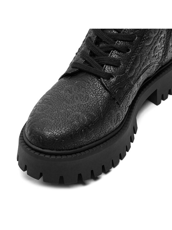 Guess Guess Botine Fiona FLTFIO FAL10 Negru