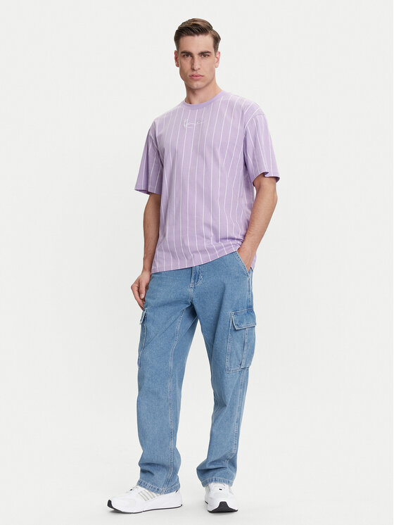 Karl Kani Karl Kani Тишърт PD00005364 Виолетов Relaxed Fit