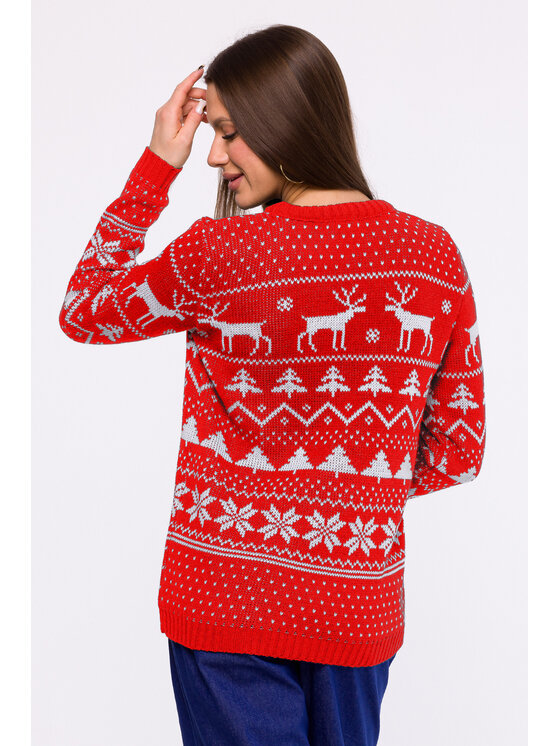 Made of Emotion Made of Emotion Maglione MXS09 Rosso Comfort Fit