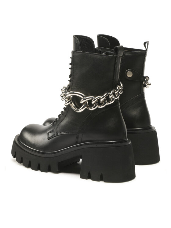 Badura Badura Schnürstiefeletten 8099 Schwarz