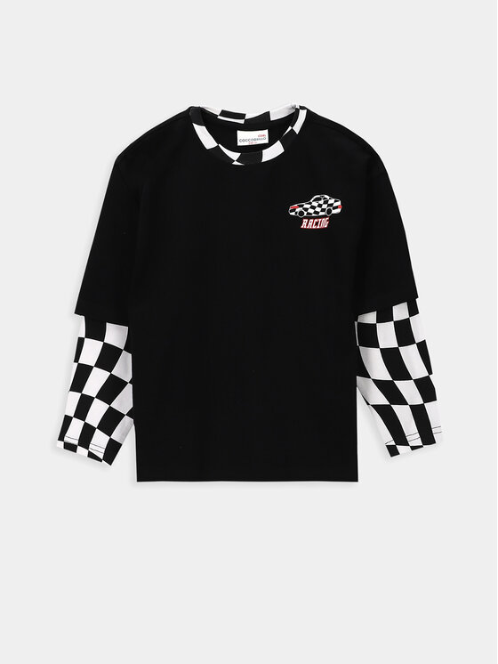 Coccodrillo Coccodrillo Блузка WC4143102RAK Чорний Regular Fit