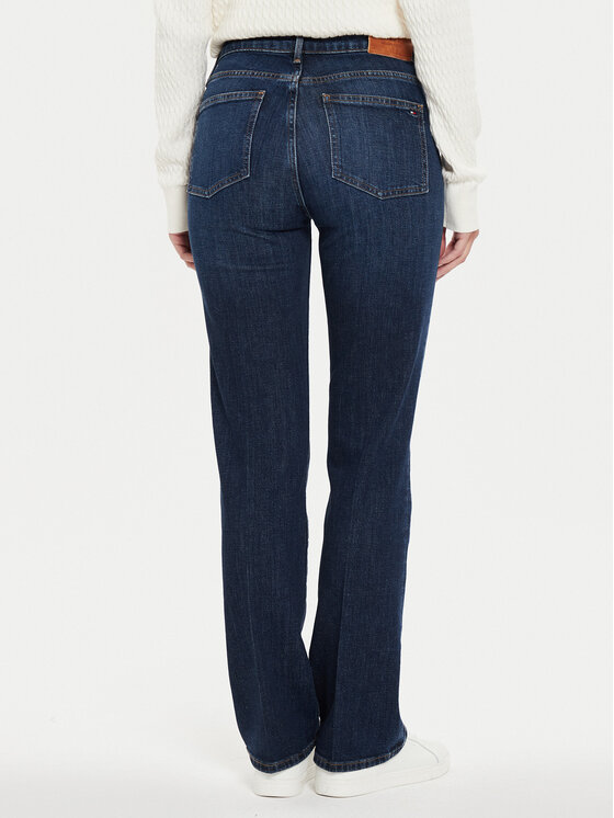 Tommy Hilfiger Tommy Hilfiger Džinsi WW0WW42490 Tumši zils Bootcut Fit