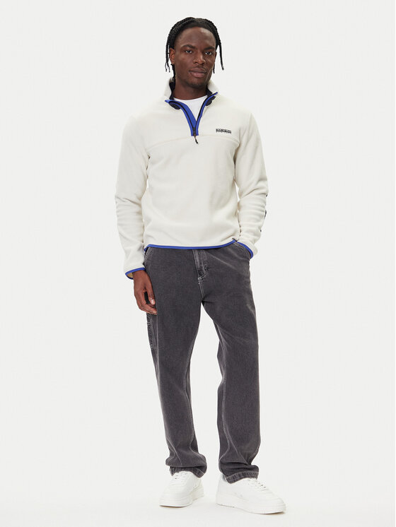 Napapijri Napapijri Felpa di pile T-Dergana NP0A88UZ Beige Regular Fit