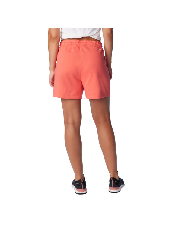 Columbia Columbia Szorty sportowe Columbia Trek French Terry Wmns Shorts Różowy Regular Fit