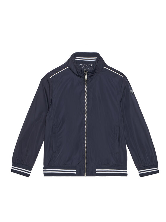 Guess Guess Bunda pro přechodné období L5YL08 WH762 Tmavomodrá Regular Fit