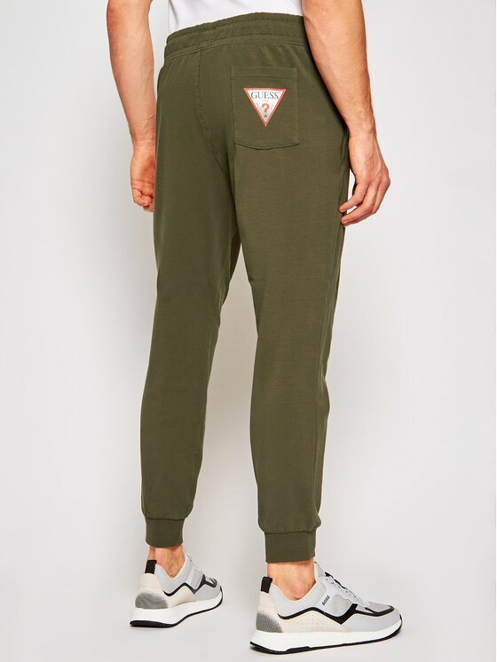 Pantaloni da tuta Adam M1RB37 K6ZS1 Verde Slim Fit...