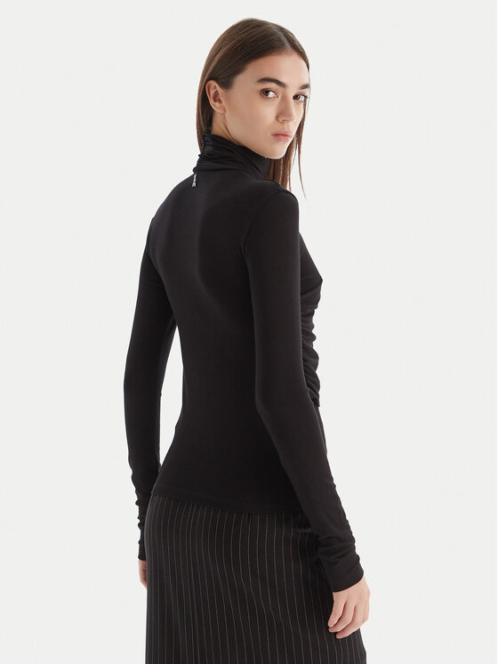 Patrizia Pepe Patrizia Pepe Μπλουζάκι 2M4478 J337 Μαύρο Regular Fit