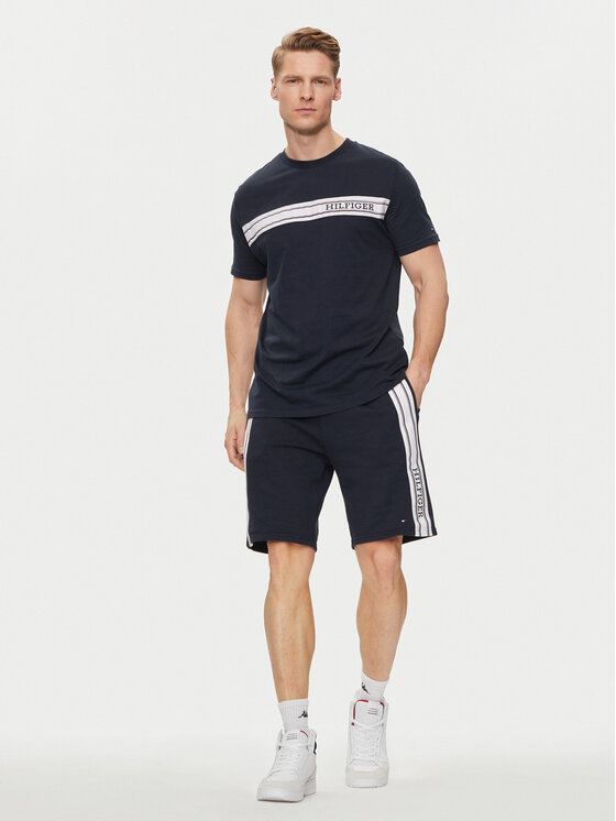 Tommy Hilfiger Tommy Hilfiger Спортни шорти UM0UM03200 Тъмносин Regular Fit