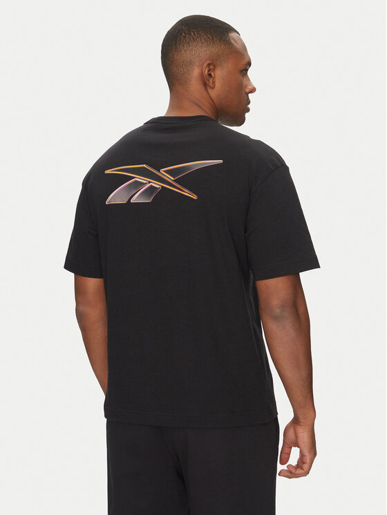 Reebok Reebok T-Shirt 100214893 Černá Regular Fit