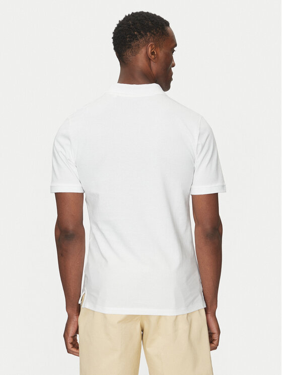 Guess Guess Поло F5GP00 K9WF1 Білий Regular Fit