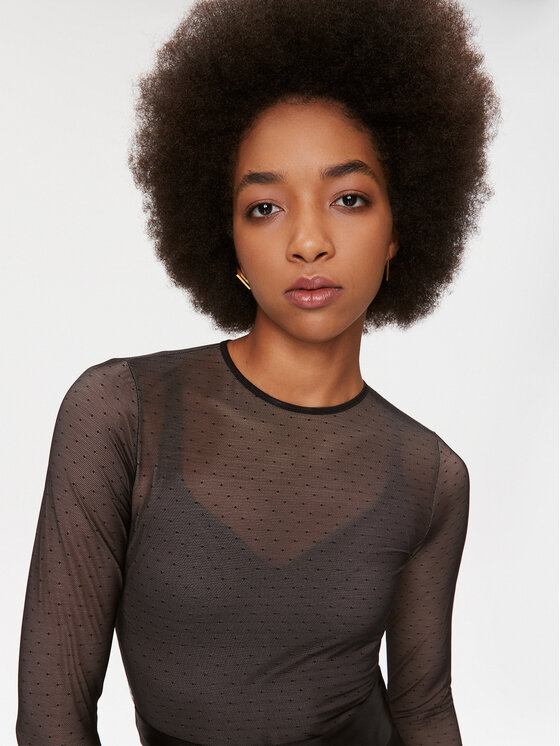 TWINSET TWINSET Bodi 232TT2480 Črna Slim Fit
