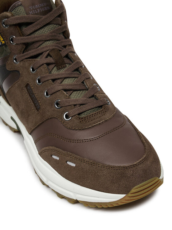 Tommy Hilfiger Tommy Hilfiger Puszābaki Trenerzy Confort Home FM0FM05222 Brūns