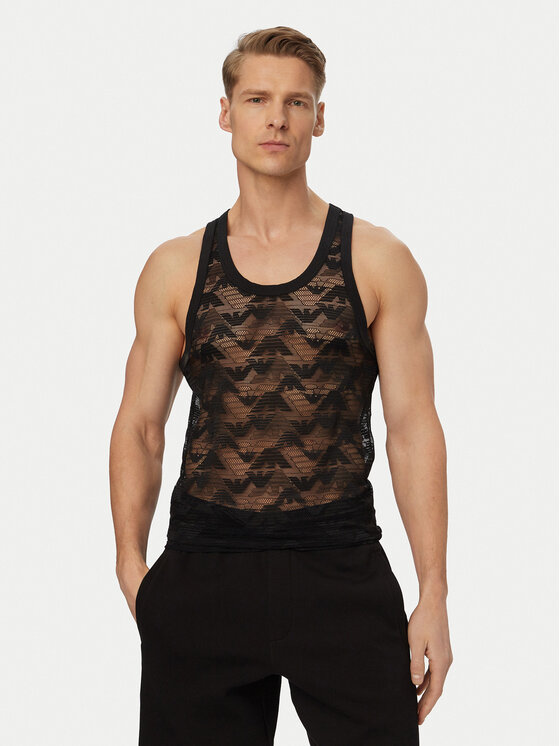 Emporio Armani Tank top EM002156 AF16108 FC039 Negru Regular Fit