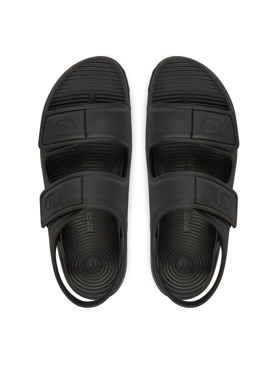 KARL LAGERFELD KARL LAGERFELD Sandále KL77015 Čierna