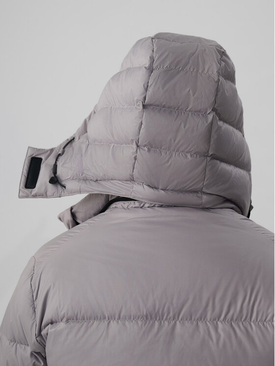 4F 4F Kurtka puchowa CITY JACKETS Szary Regular Fit