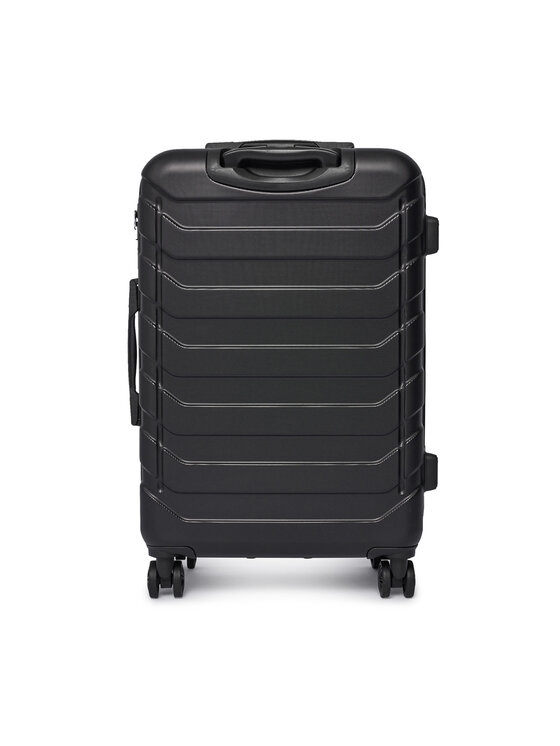 Gino Rossi Gino Rossi Mittlerer Koffer GIN-M-001-05-BLACK Schwarz