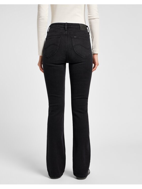 Lee Lee Jeansy BREESE Czarny Bootcut Fit