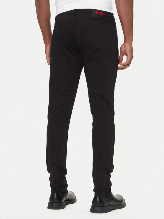 HUGO HUGO Traperice 50547253 Crna Extra Slim Fit