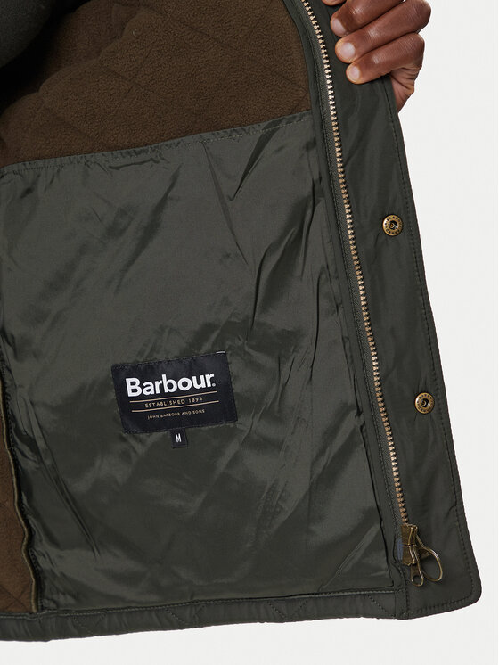 Barbour Barbour Prehodna jakna MQU0281GN72 Zelena Slim Fit