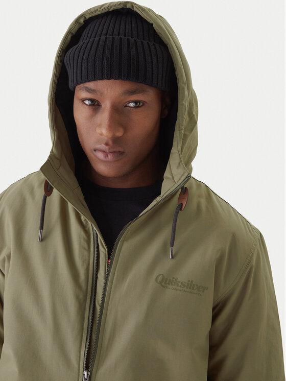 Quiksilver Quiksilver Преходно яке June Battle EQYJK04172 Зелен Regular Fit