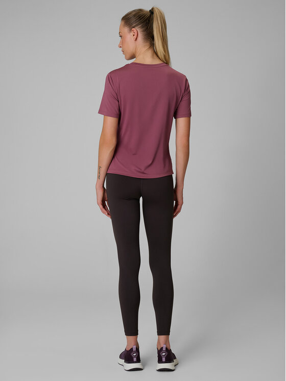 4F 4F Legginsy BASIC+ Brązowy ciemny Slim Fit