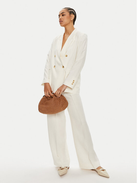 ViCOLO ViCOLO Піджак TB1567 Білий Regular Fit