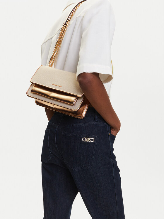 MICHAEL Michael Kors MICHAEL Michael Kors Дамска чанта 30S5GC7L3K Златист