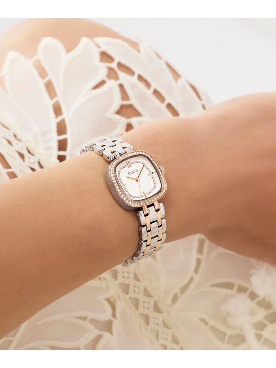 Guess Guess Zegarek GW1018L5 Srebrny