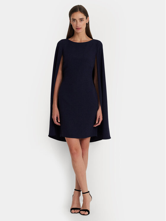 LAUREN RALPH LAUREN Lauren Ralph Lauren Coctailkleid 253855210007 Dunkelblau Relaxed Fit