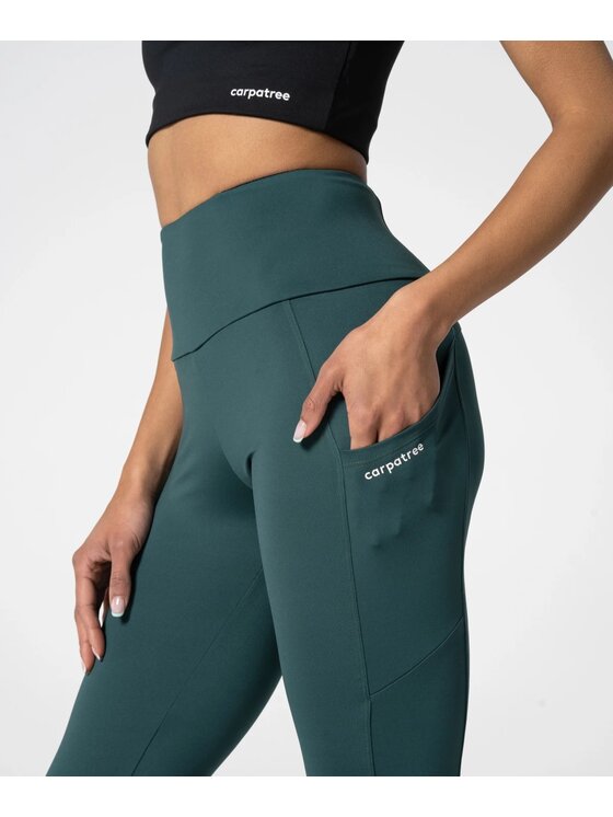 Carpatree Carpatree Legginsy Libra leggings Zielony Fitted Fit