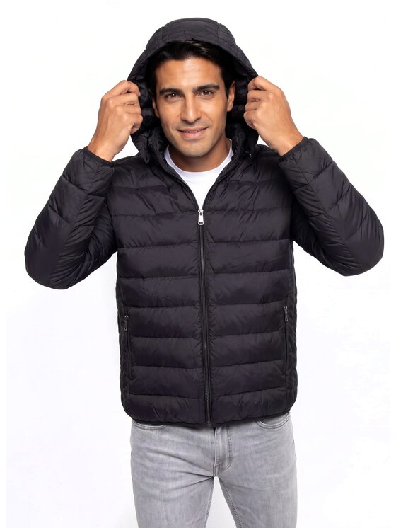 Pako Lorente Pako Lorente Kurtka przejściowa B000B-5X-002 Czarny Regular Fit