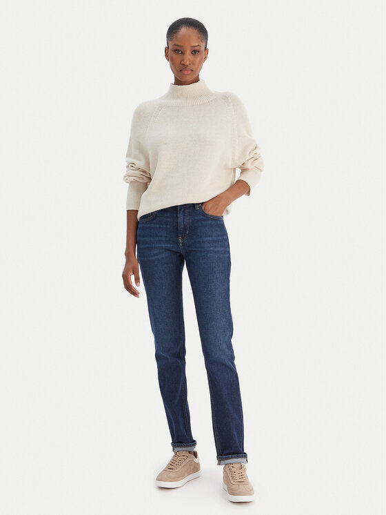 Calvin Klein Jeans Calvin Klein Jeans Jeansy Mid Rise Slim Blue Orbit LV047C778G Modrá Slim Fit