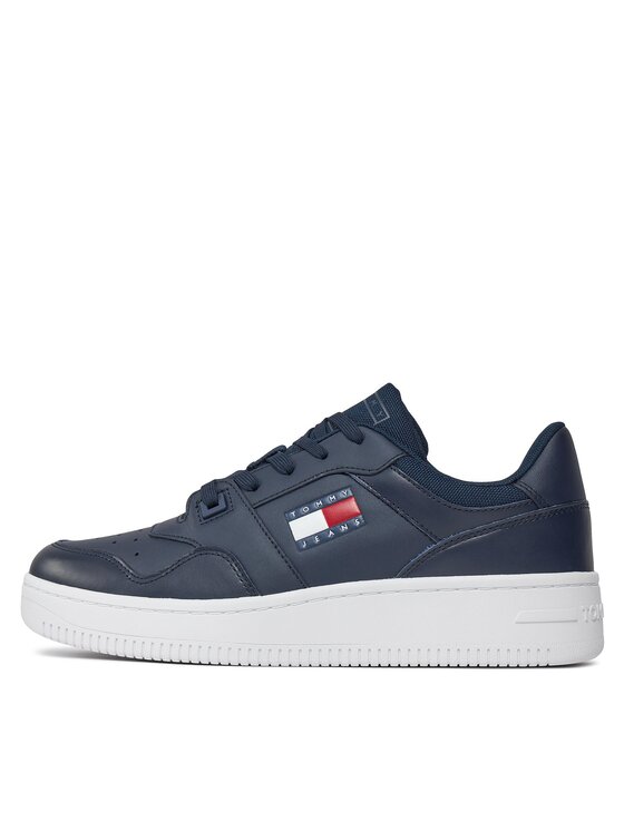 Tommy Jeans Tommy Jeans Tenisice Tjm Retro Basket Ess EM0EM01395 Tamnoplava