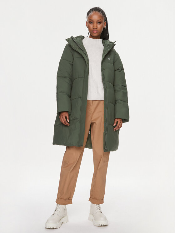 Calvin Klein Jeans Calvin Klein Jeans Winterjacke J20J221894 Grün Regular Fit