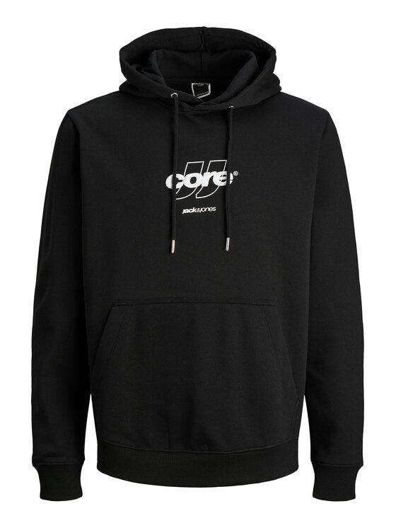 Jack & Jones Jack & Jones Bluza Club 12290001 Czarny Relaxed Fit