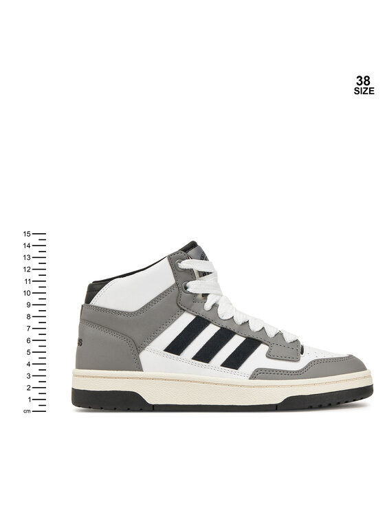 adidas adidas Обувки за баскетбол Rapid Court Mid JR0191 Сив