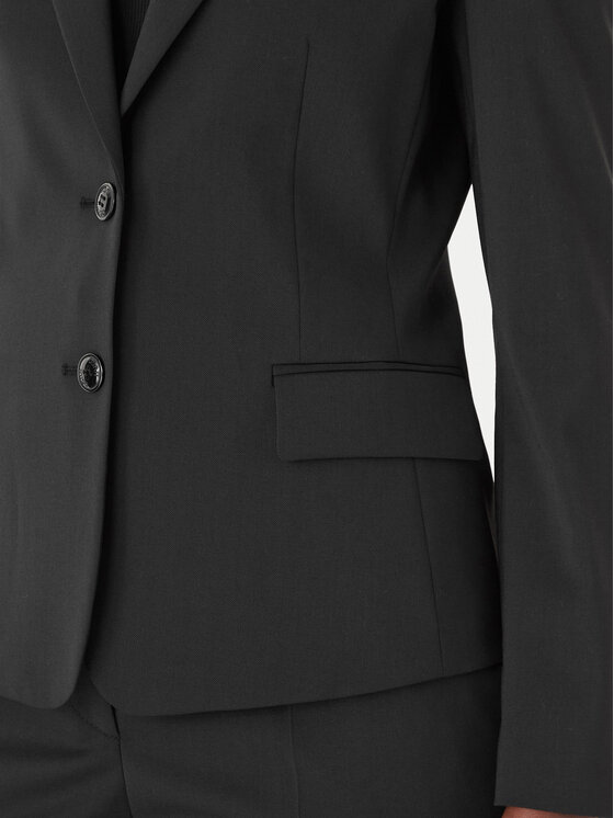 HUGO HUGO Bleizers Aredana 50516131 Melns Slim Fit