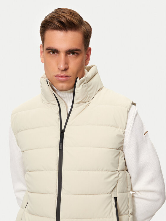 CMP CMP Kamizelka 34K0757 Écru Regular Fit