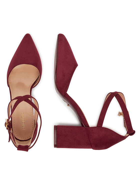 DeeZee DeeZee Pumps DZ0068 Dunkelrot