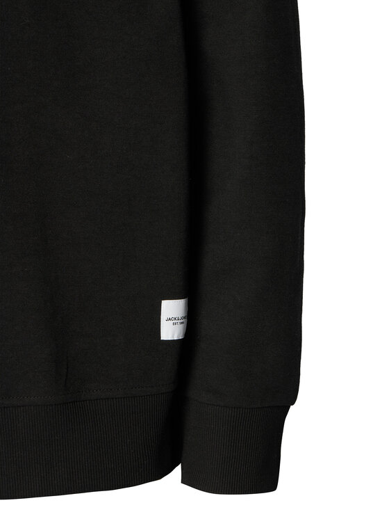 Jack & Jones Jack & Jones Mikina Basic 12181903 Čierna Regular Fit