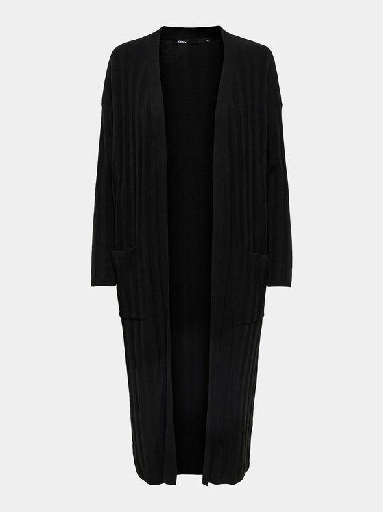 ONLY Carmakoma Kardigán 15282289 Čierna Regular Fit