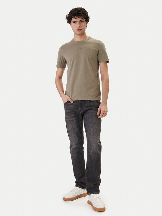 Guess Guess Tricou Z6GI06 K2847 Kaki Regular Fit