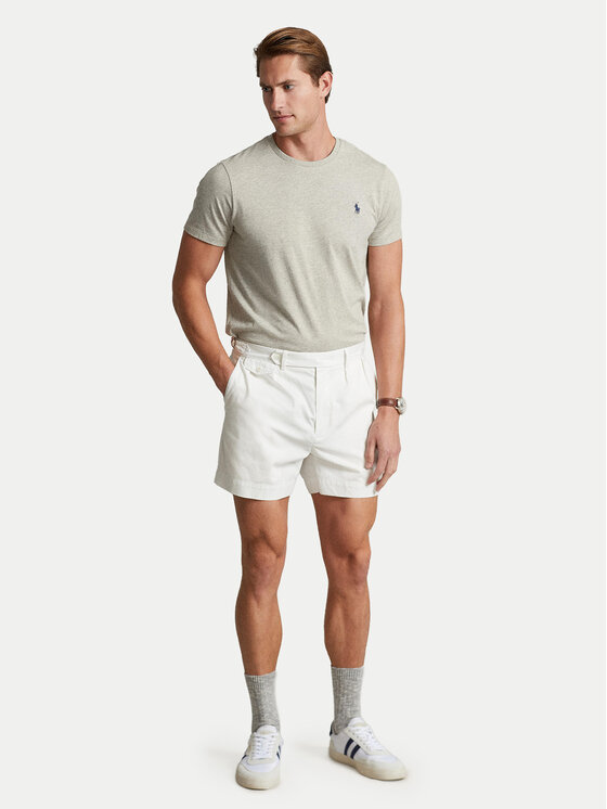 Polo Ralph Lauren Polo Ralph Lauren T-Shirt Bsr 710680785 Γκρι Custom Slim Fit