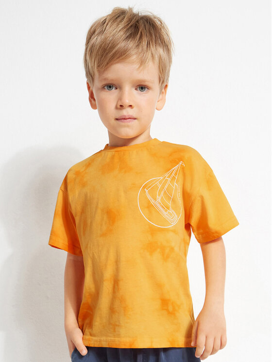 Mayoral T-shirt 3021 Giallo Regular Fit, taglia : 6Y