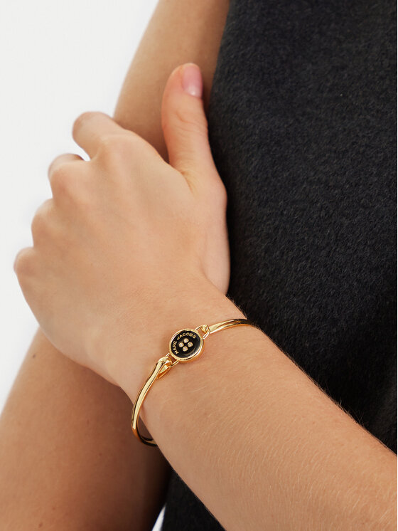 Marc Jacobs Marc Jacobs Náramek The Button Hinge Bracelet 2R4JBR001J34 Zlatá