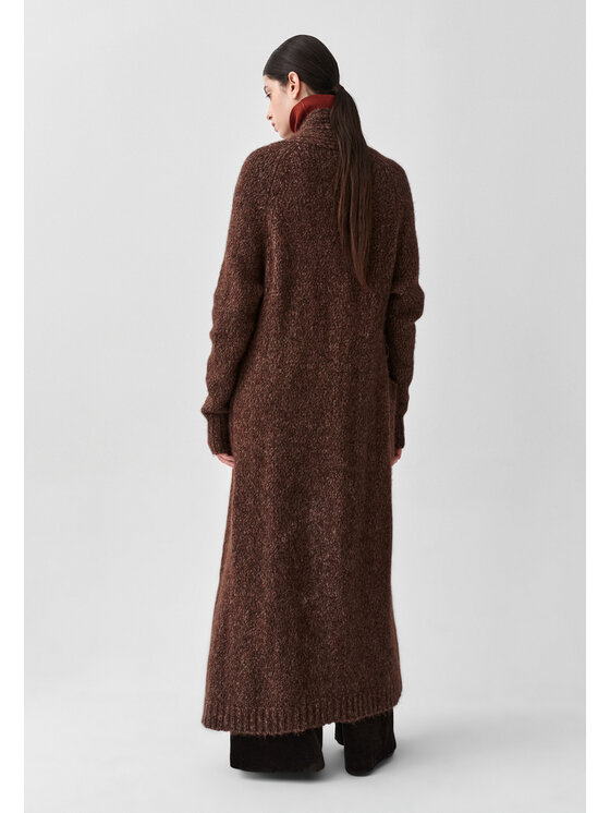 TATUUM TATUUM Sweter REBON Brązowy Oversize