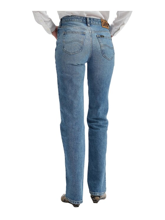 Lee Lee Jeansy 112378907 Niebieski Regular Fit