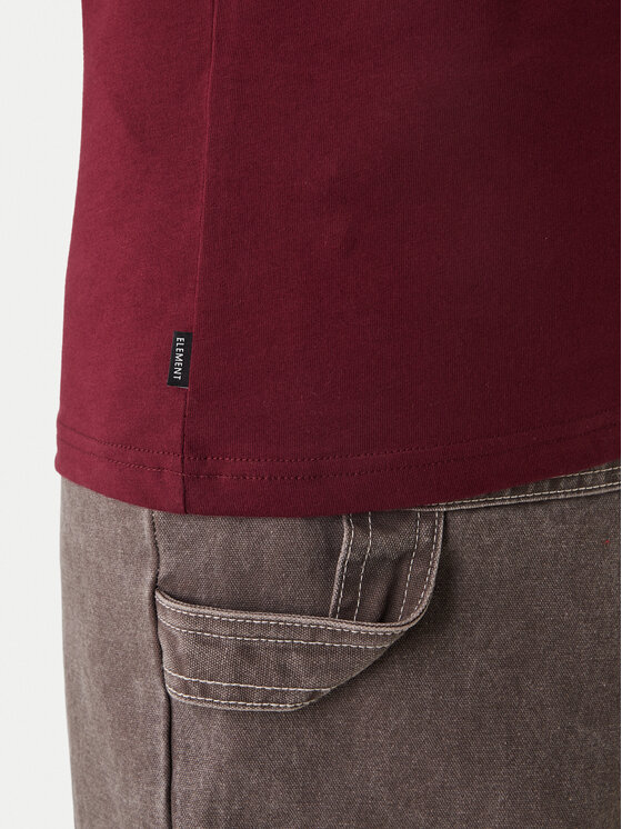 Element Element Тишърт Element Co ELYZT00603 Бордо Regular Fit