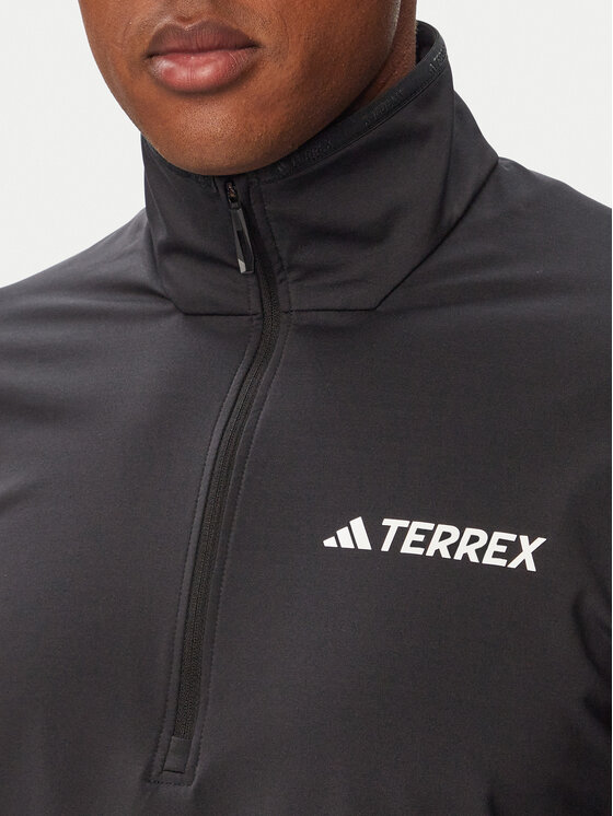 adidas adidas Pulóver Terrex Multi Climawarm JM0143 Fekete Regular Fit